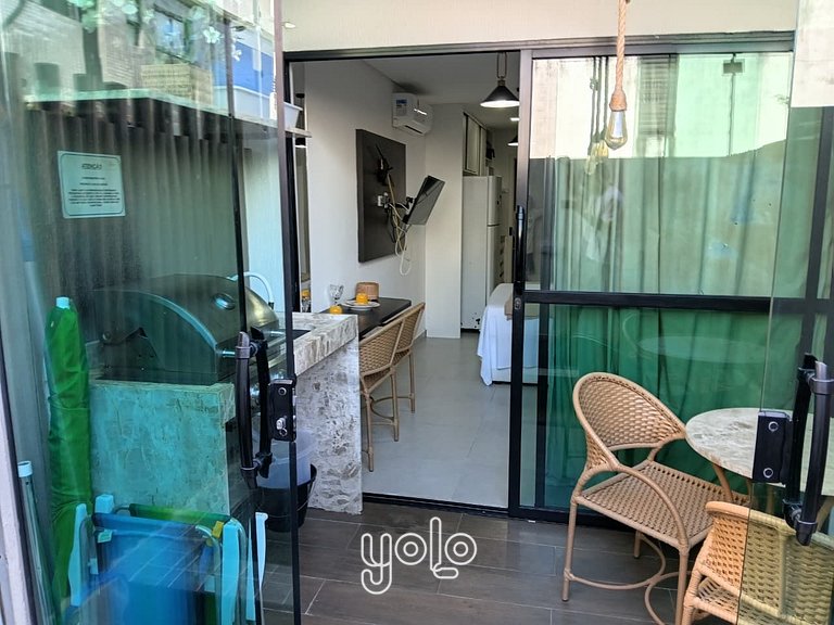 Flat com Piscina Privativa #07