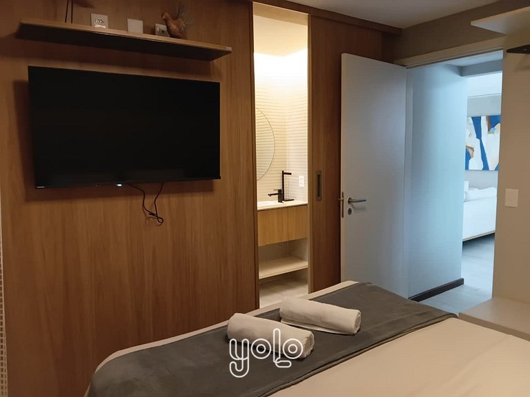 Bangalô Beira-Mar no Beach Class Eco Life