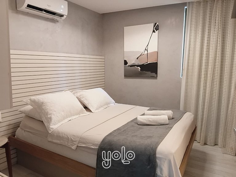 Bangalô Beira-Mar no Beach Class Eco Life