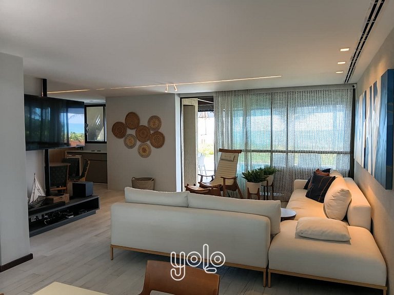 Bangalô Beira-Mar no Beach Class Eco Life