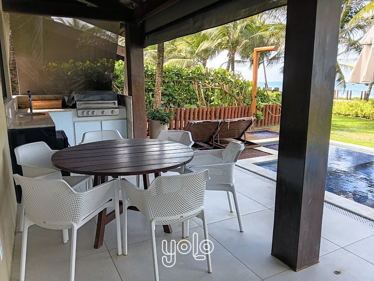 Bangalô Beira-Mar no Beach Class Eco Life