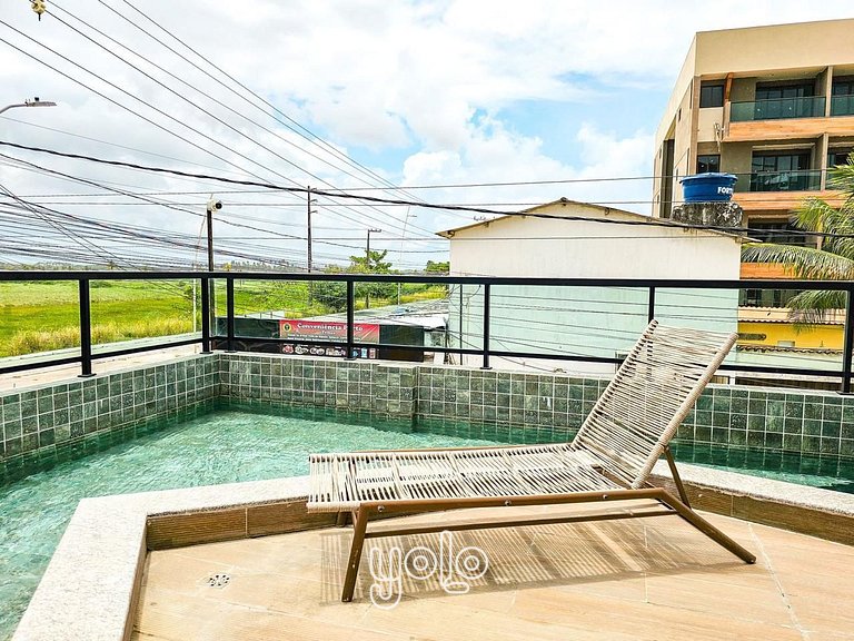 Flat com Piscina Privativa #07