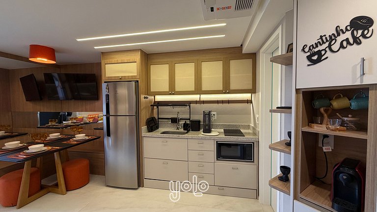 Studio Garden na Av Boa Viagem#108