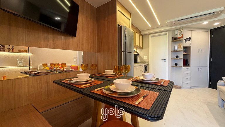 Studio Garden na Av Boa Viagem#108