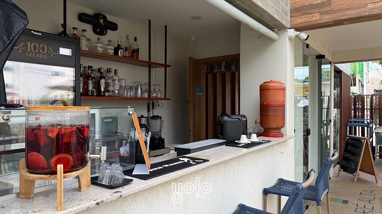 Flat Completo a 2 Min da Praia #121