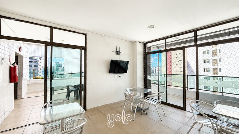 Flat com Vista da Cidade na Madalena #204