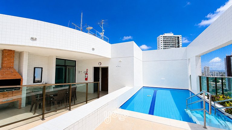 Flat com Vista da Cidade na Madalena #204