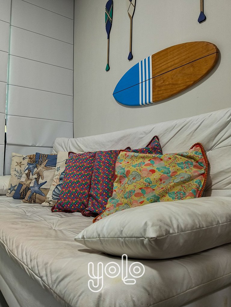Flat 2 minutos da praia #03