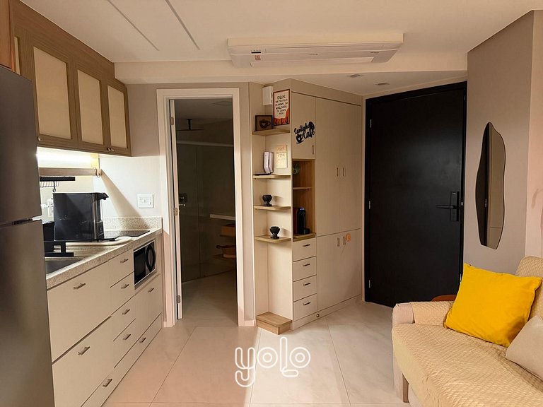 Studio Garden na Av Boa Viagem#108