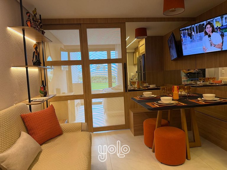 Studio Garden na Av Boa Viagem#108