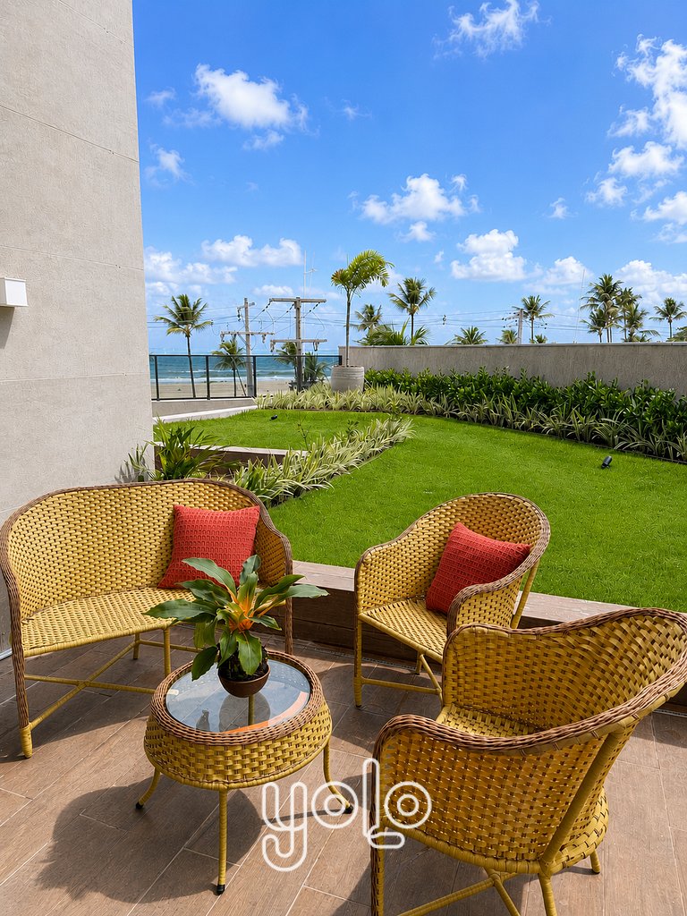 Studio Garden na Av Boa Viagem#108