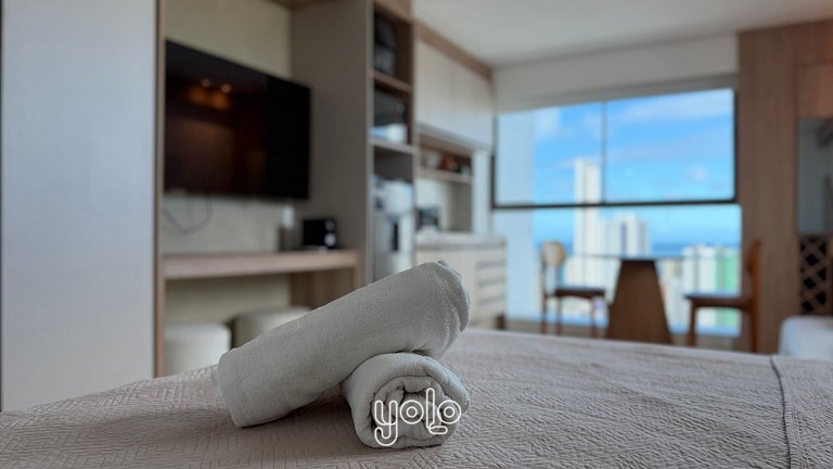 Flat em Boa Viagem - Praia de Gameleira #1901