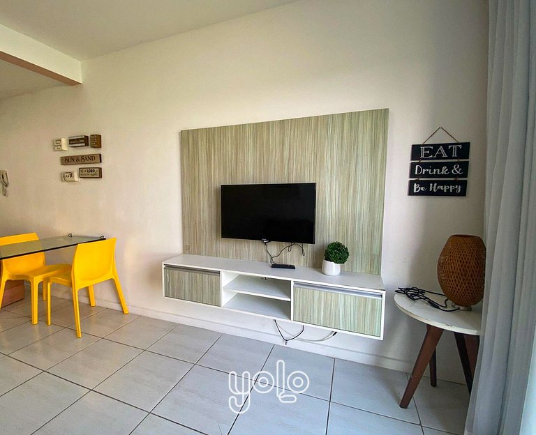 Muro Alto Condomínio Clube – Flat 1 quarto #216