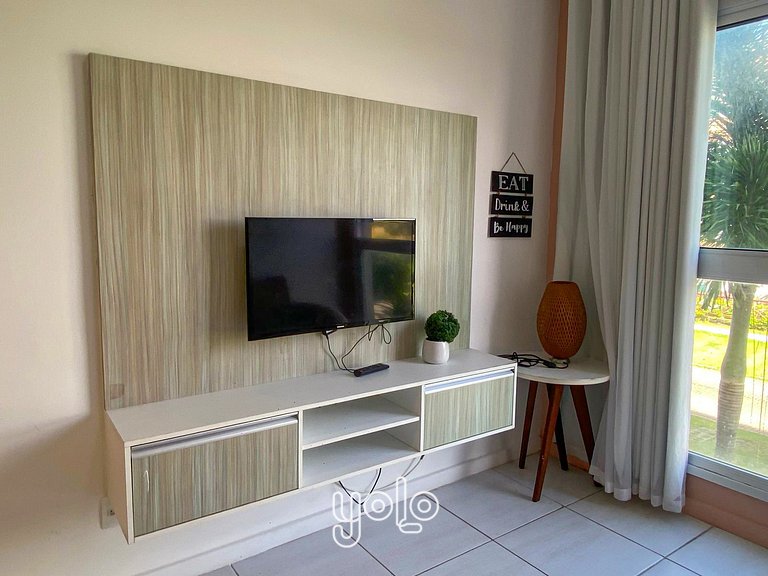Muro Alto Condomínio Clube – Flat 1 quarto #216