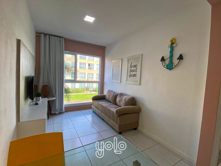 Muro Alto Condomínio Clube – Flat 1 quarto #216