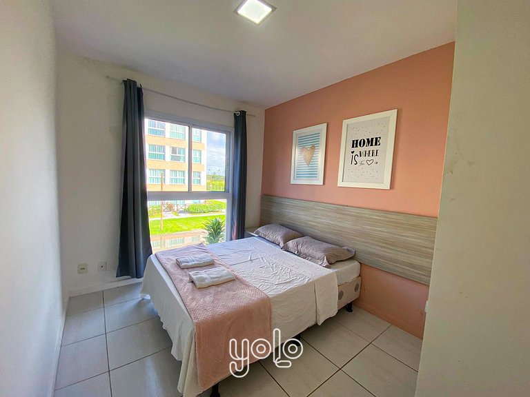 Muro Alto Condomínio Clube – Flat 1 quarto #216