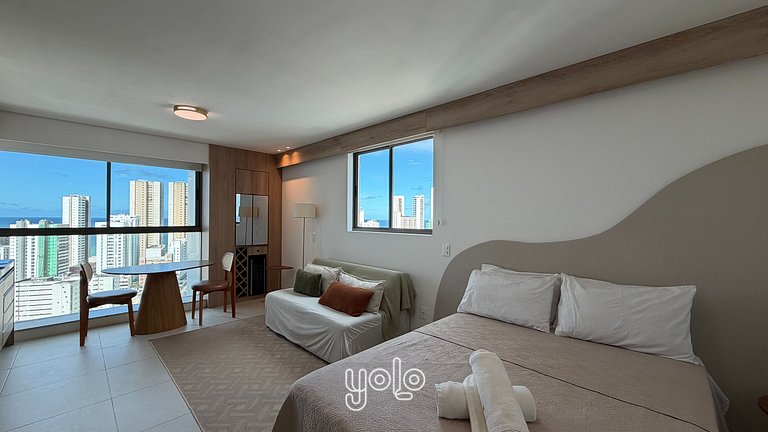 Flat em Boa Viagem - Praia de Gameleira #1901