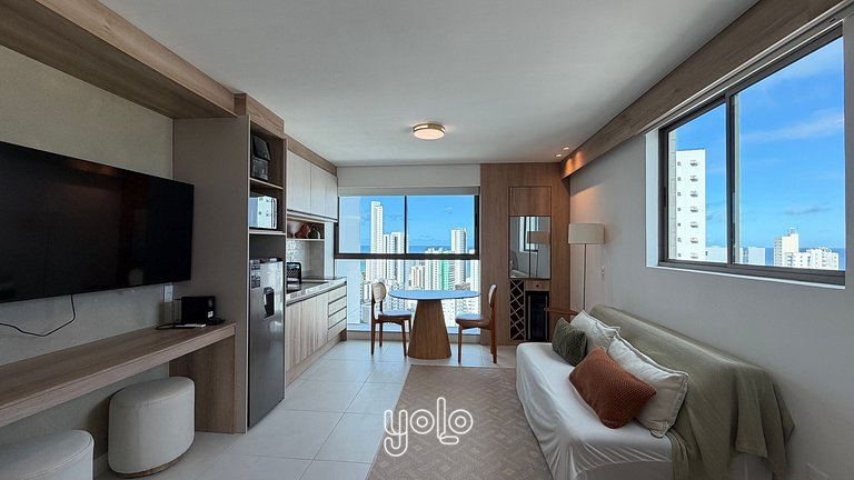 Flat em Boa Viagem - Praia de Gameleira #1901