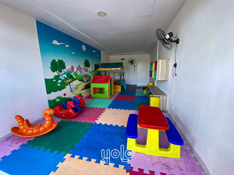 Muro Alto Condomínio Clube – Flat 3 quartos #402