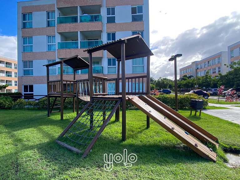 Muro Alto Condomínio Clube – Flat 1 quarto #216