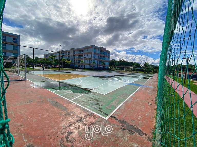 Muro Alto Condomínio Clube – Flat 1 quarto #216