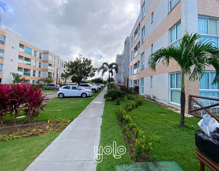 Muro Alto Condomínio Clube – Flat 1 quarto #216