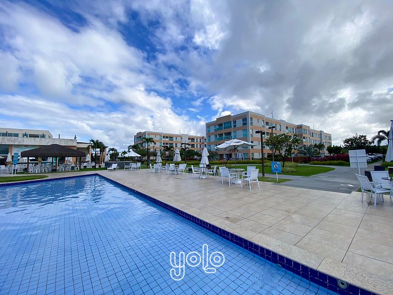 Muro Alto Condomínio Clube – Flat 3 quartos #402