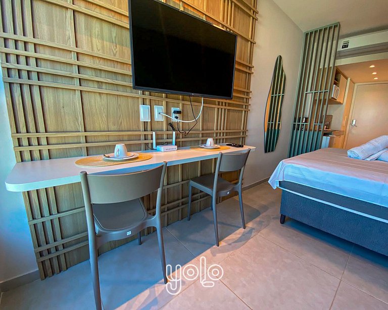 Maracaípe | 150m da Praia + Rooftop #302
