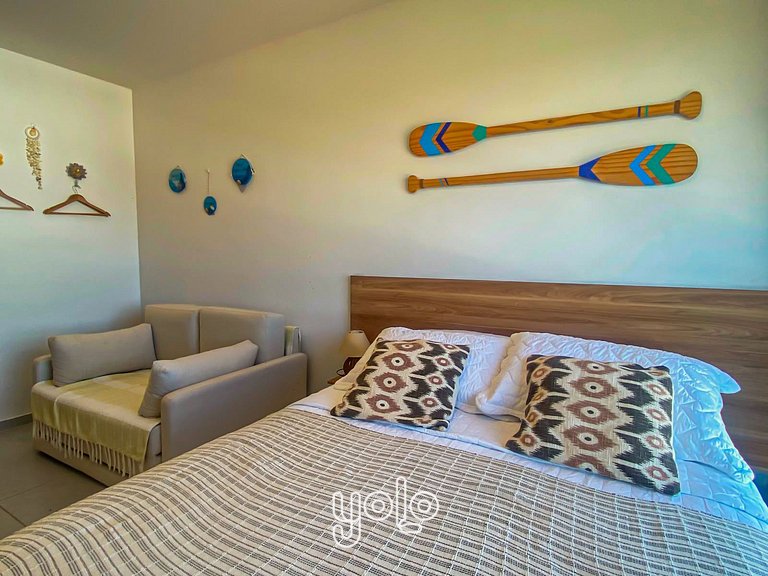 Mahrak Villa - Studio em Maracaípe a 150m da praia