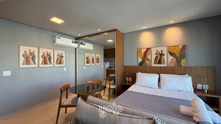 Studio Moderno no Icon Boa Viagem #1606
