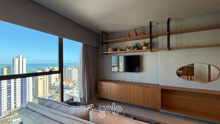 Studio Moderno no Icon Boa Viagem #1606