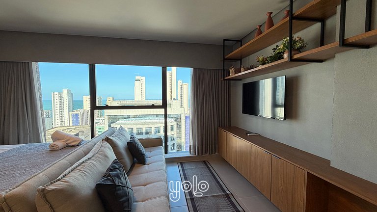 Studio Moderno no Icon Boa Viagem #1606