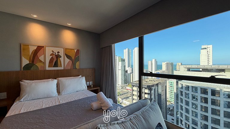 Studio Moderno no Icon Boa Viagem #1606