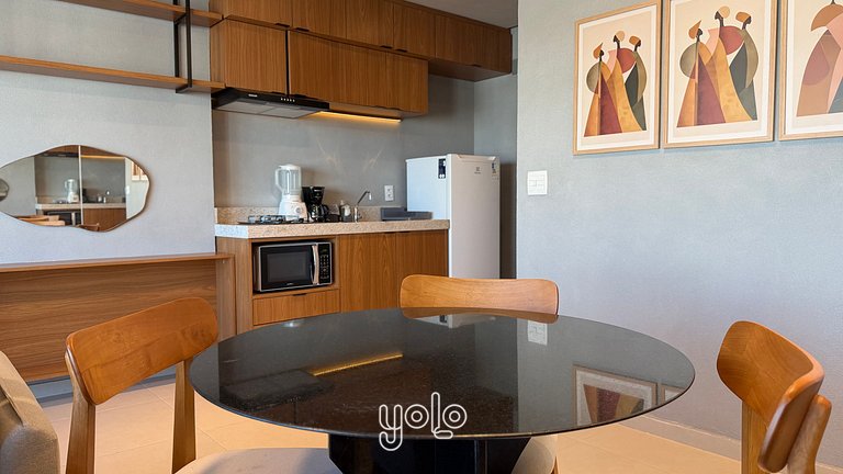 Studio Moderno no Icon Boa Viagem #1606