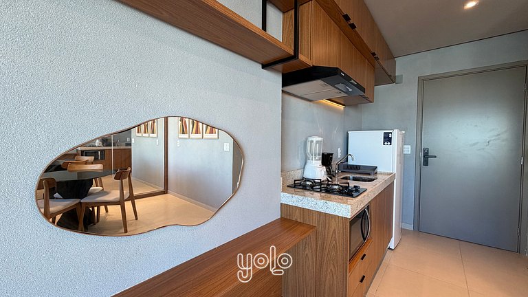 Studio Moderno no Icon Boa Viagem #1606