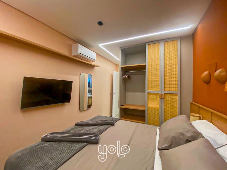 Studio Garden no Beach Class Solare #101 A