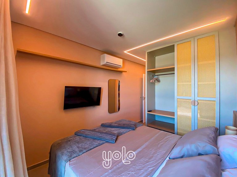 Studio Garden no Beach Class Solare #101 A
