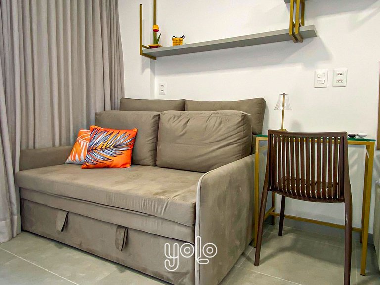 Studio Beach Class Solare em Muro Alto