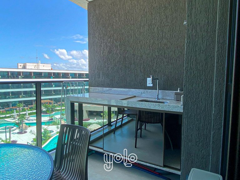 Studio Beach Class Solare em Muro Alto