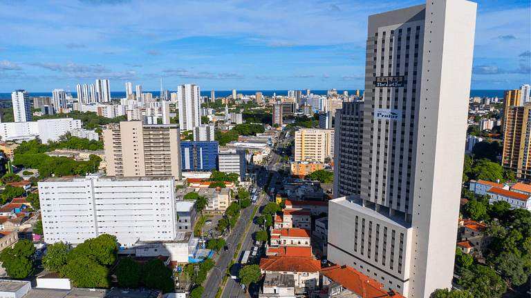 Flat Moderno no bairro da Boa Vista Recife