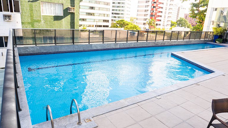 Flat no Beach Class Internacional Boa Viagem